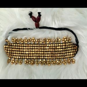 EXOTIC BRASS BEADS BRACELET FROM INDIA NWT